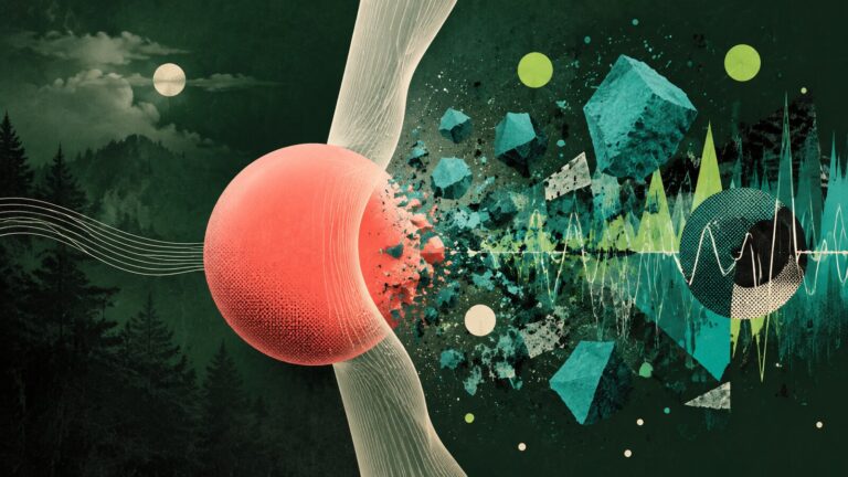 Esfera coral atravessa uma fronteira e se transforma em fragmentos sonoros experimentais.